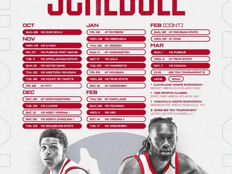Ohio State Releases Full 2025 2026 Schedule R CollegeBasketball