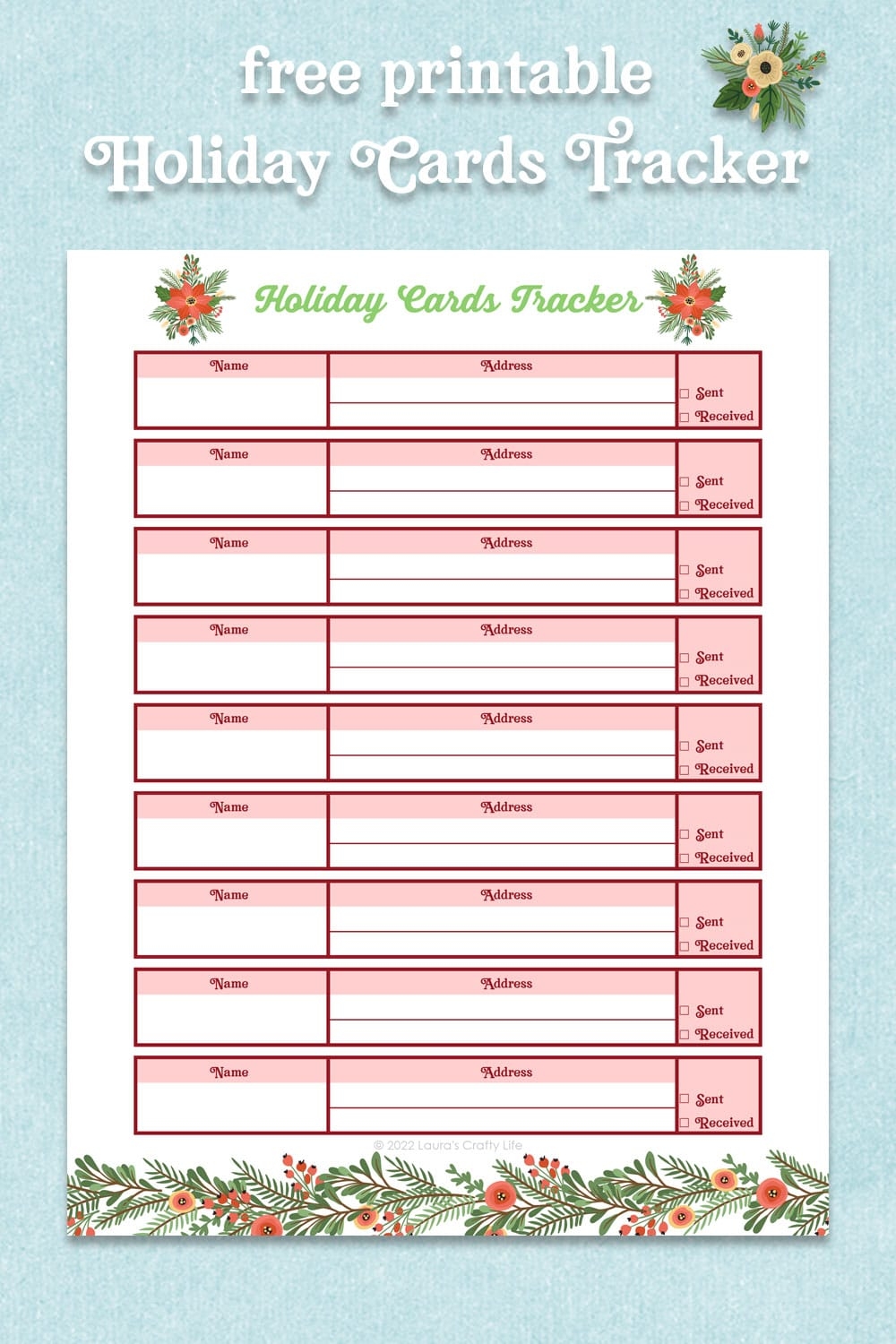 Organize Your Holiday Cards