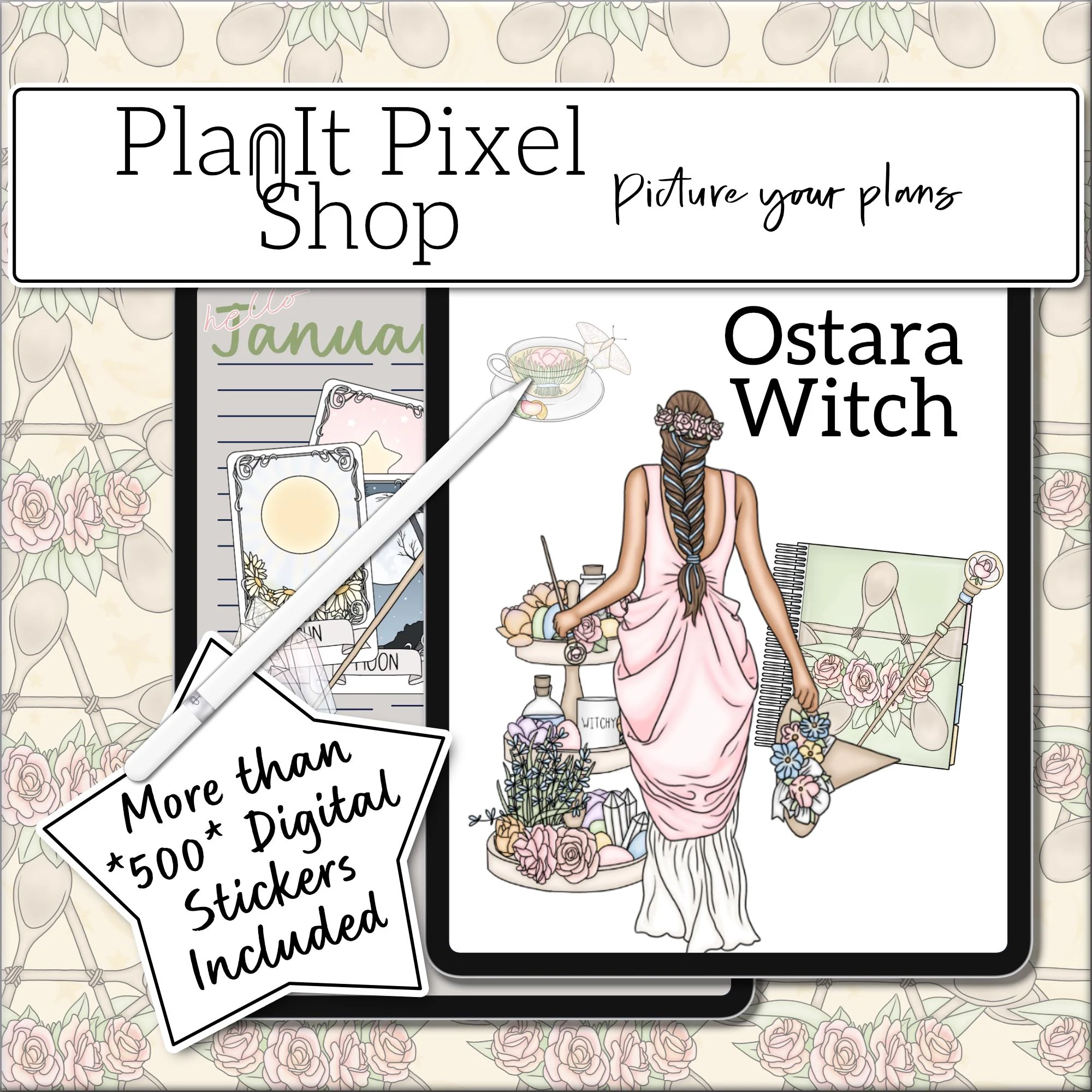 Ostara Printable Planner Stickers Ostara Printable Planner Stickers