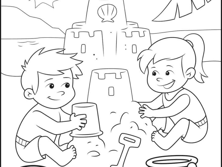 Outdoor Free Coloring Pages