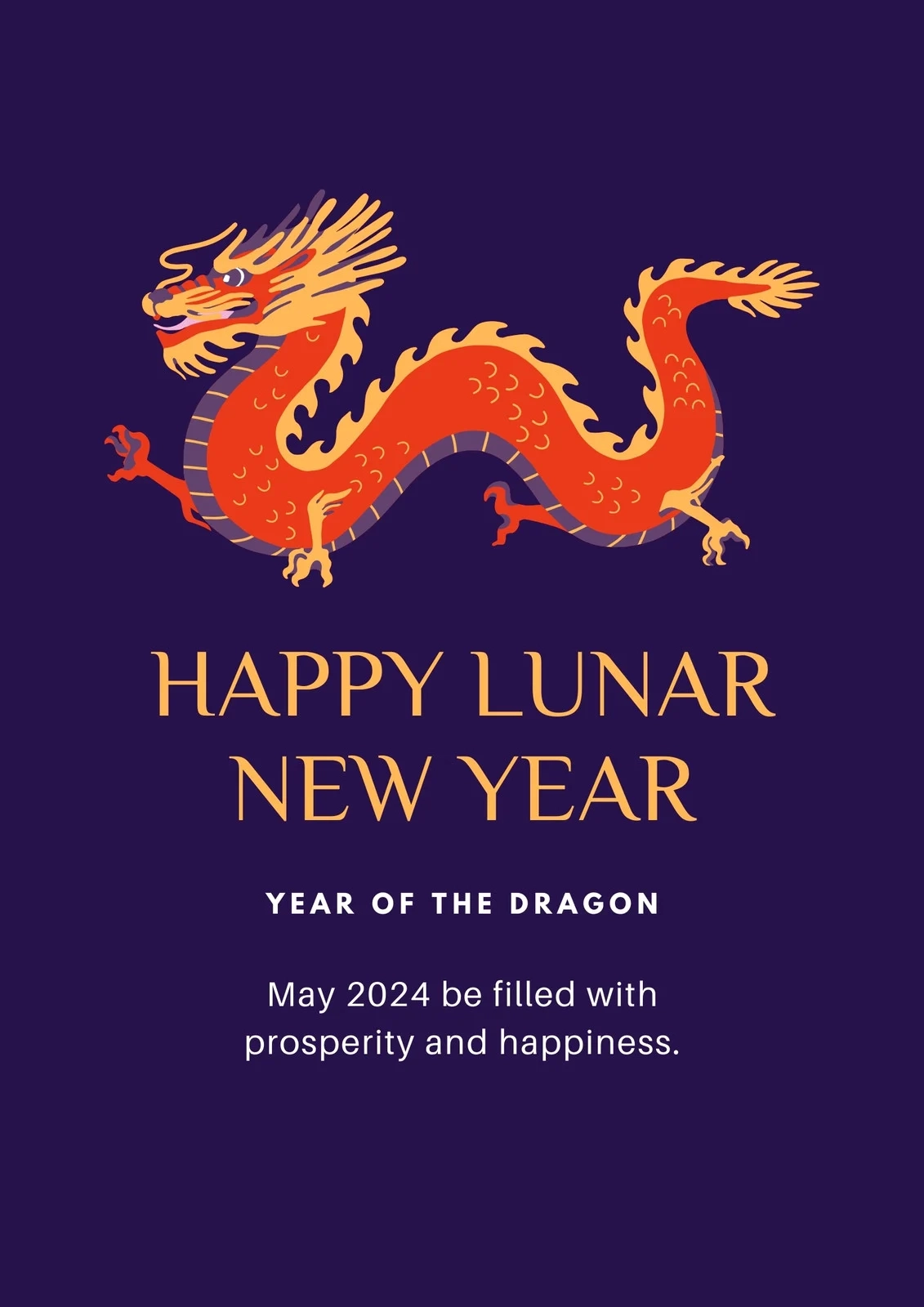 Page 3 Free Printable Chinese New Year Poster Templates Canva