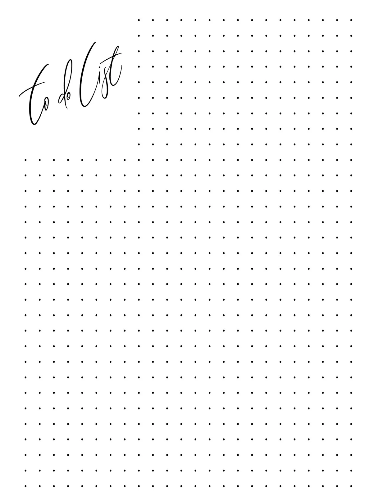 Page 8 Free And Customizable To Do List Templates