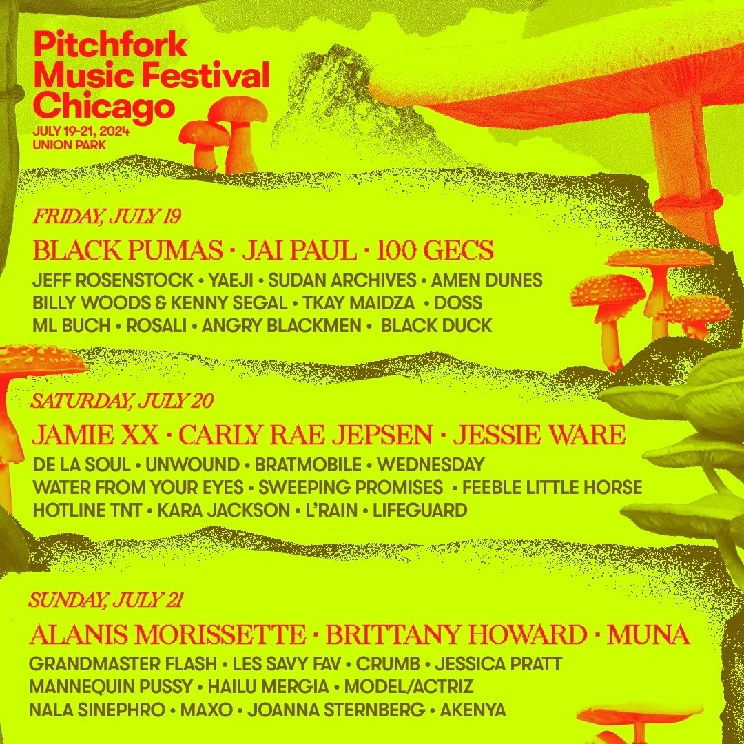 Pitchfork Music Festival 2024 Pizza fm Pitchfork Music Festival 2024 Pizza fm