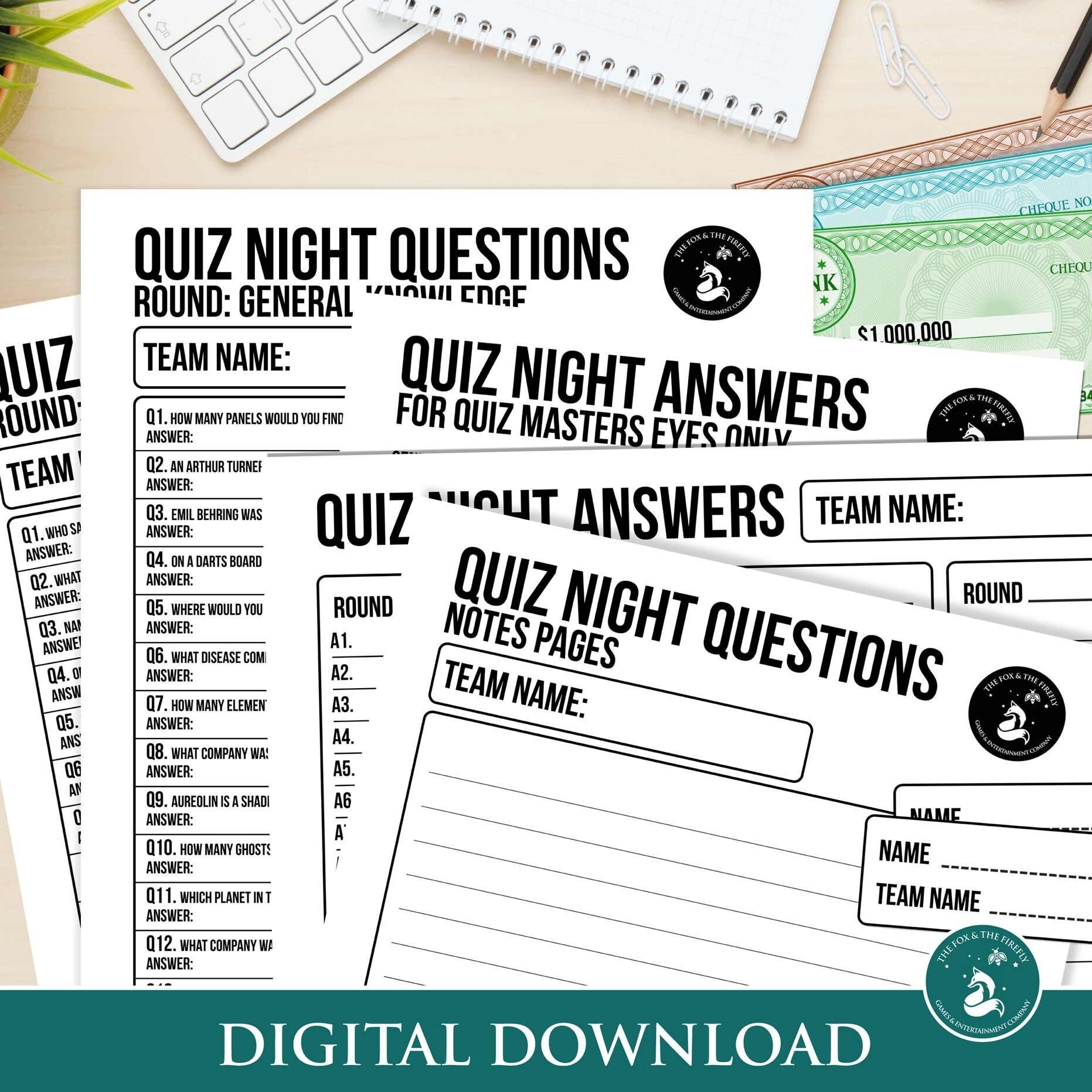 Ghostbusters Quiz Questions And Answers Printable