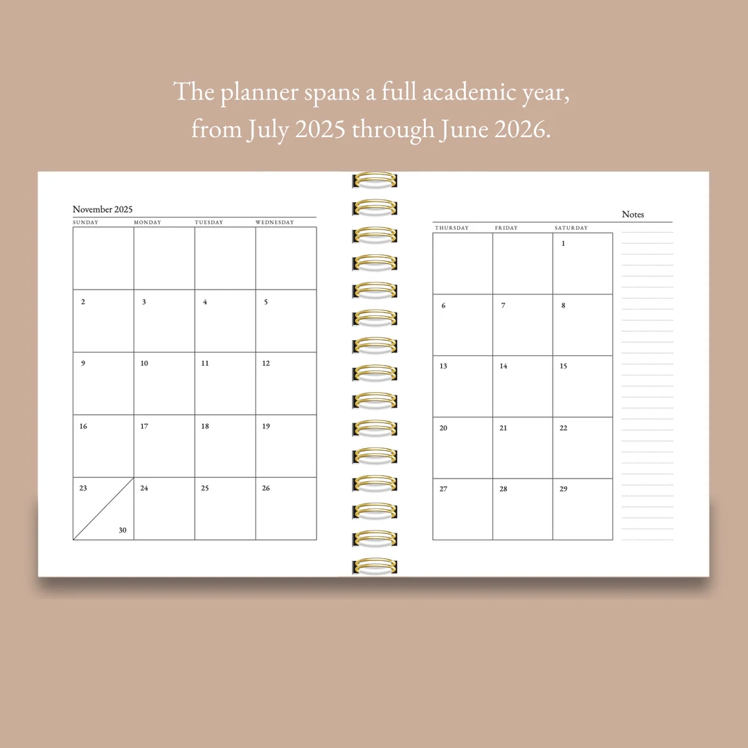 Printable 2025 2026 Homeschool Planner Digital Download Brighter Day Press