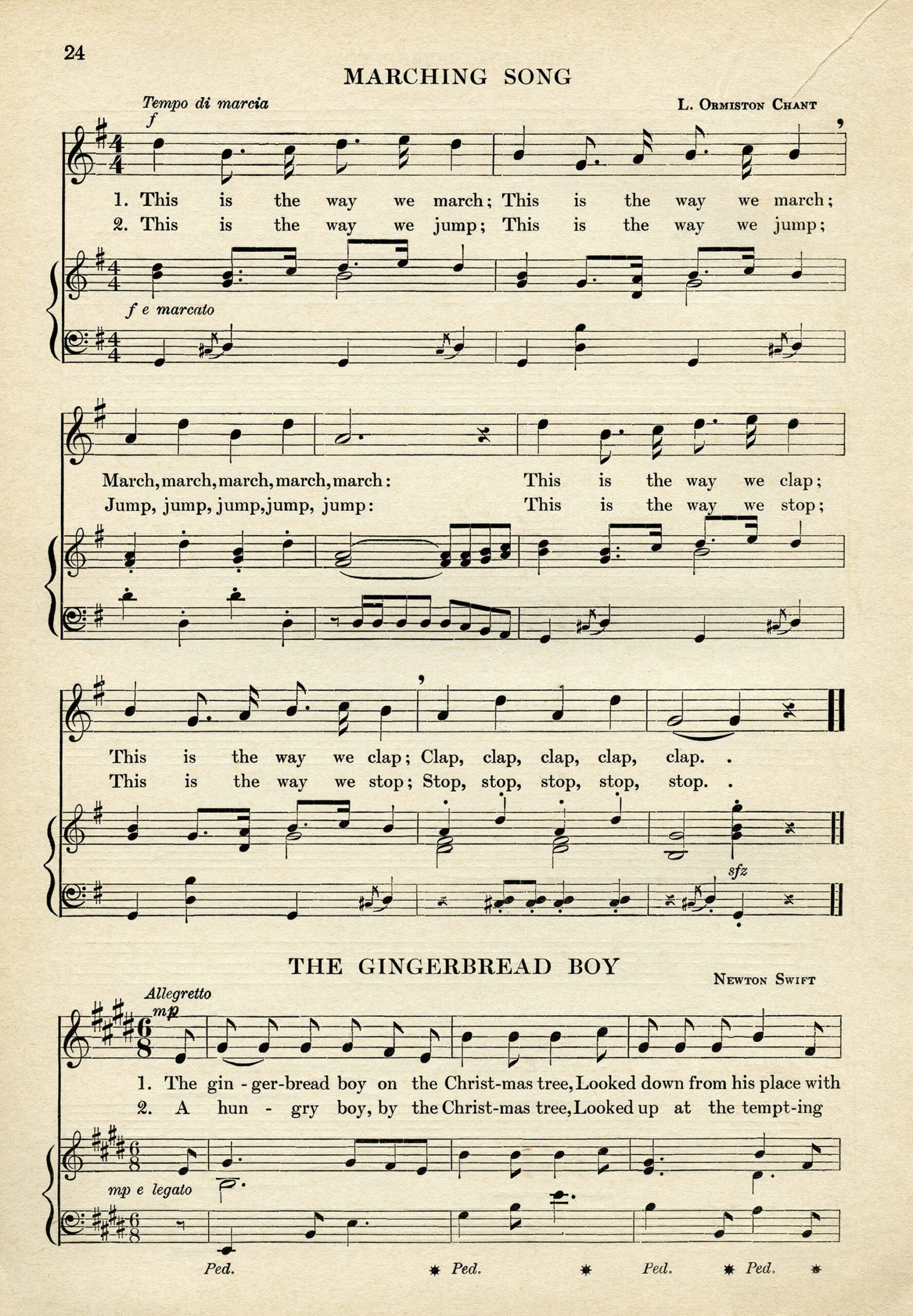 Old Sheet Music Printable Old Sheet Music Printable