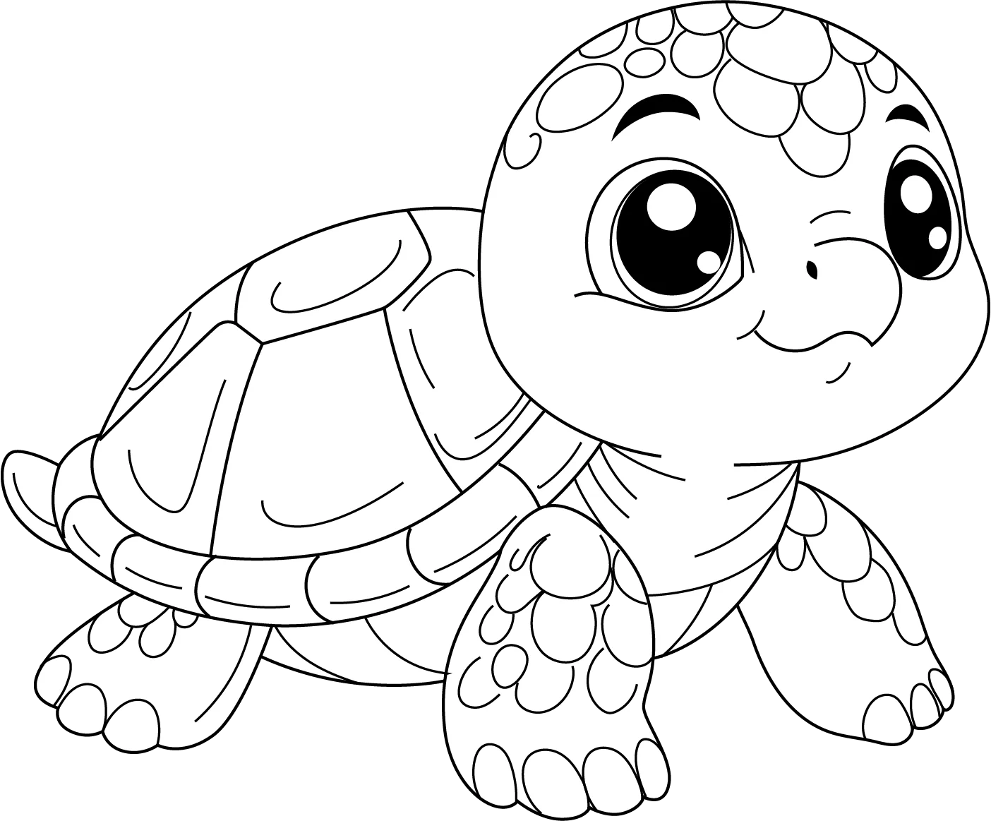 Printable Baby Turtle Coloring Page Printable Baby Turtle Coloring Page