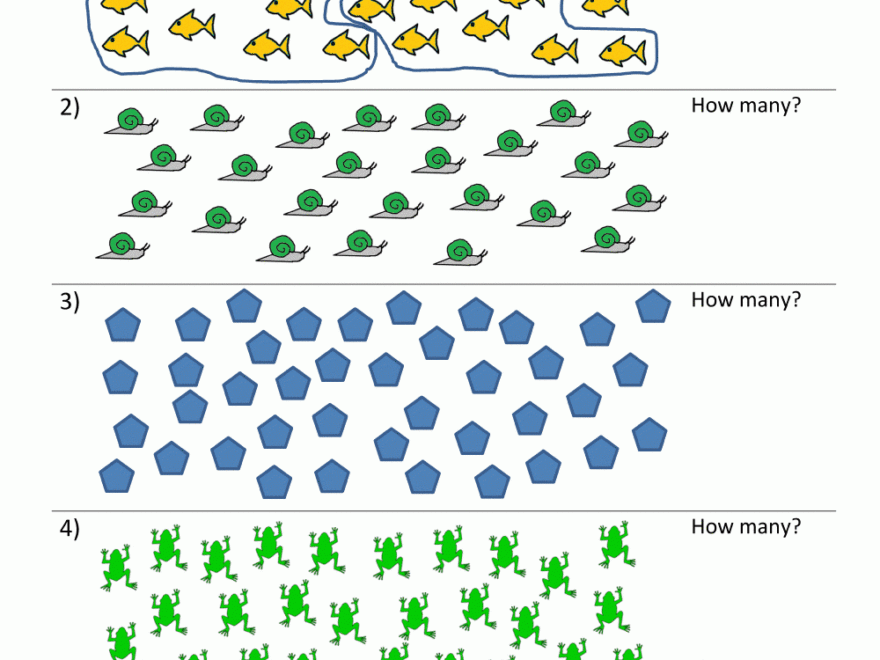 Printable Counting Worksheet Counting Up To 50