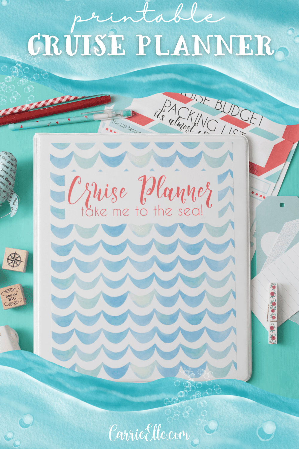Printable Cruise Planner Carrie Elle