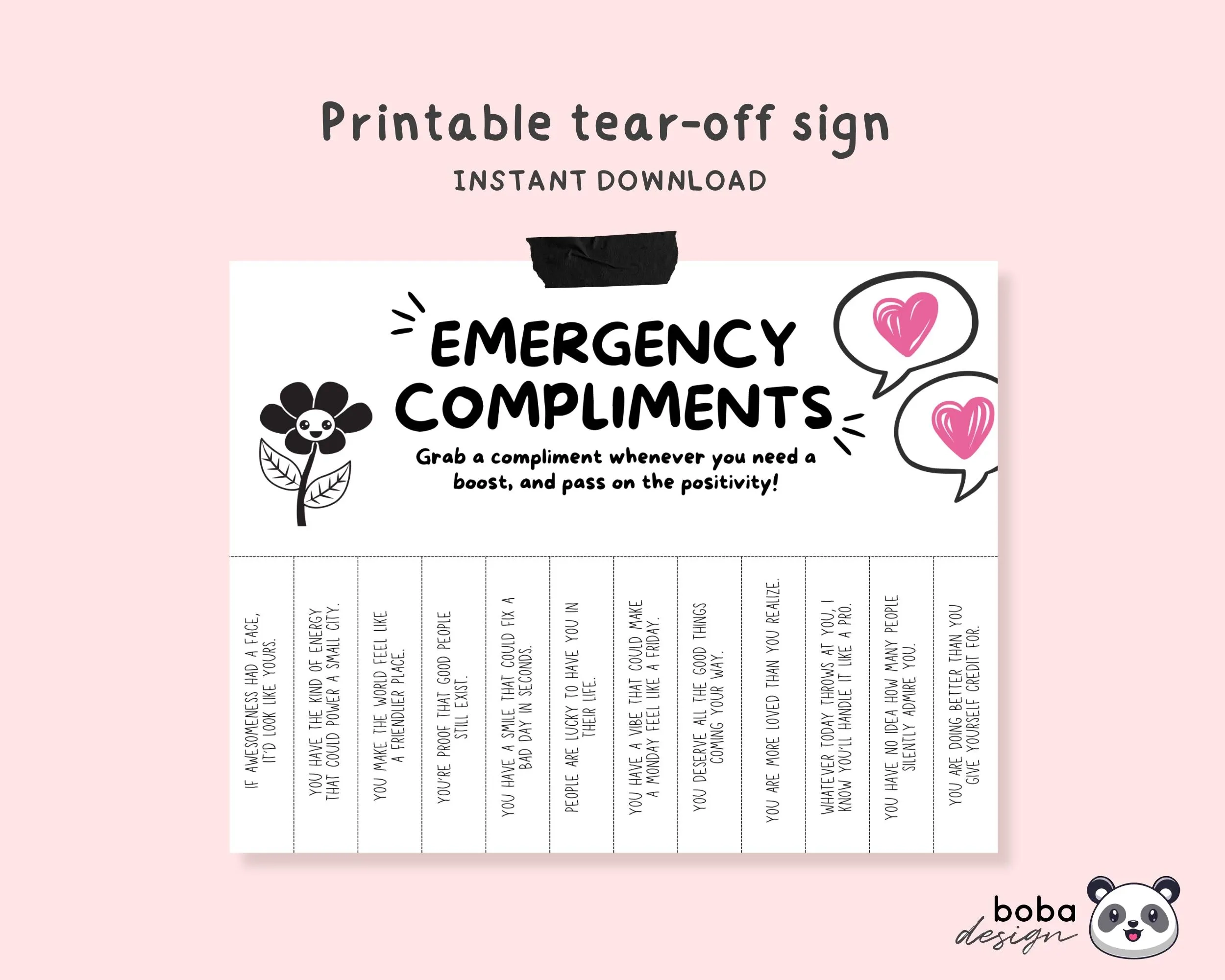 Printable Emergency Compliments Funny Office Cubicle Decor Funny Tear Off Office Wall Decor Break Room Printable Funny Office Decor Teacher Etsy Printable Emergency Compliments Funny Office Cubicle Decor Funny Tear Off Office Wall Decor Break Room Printable Funny Office Decor Teacher Etsy