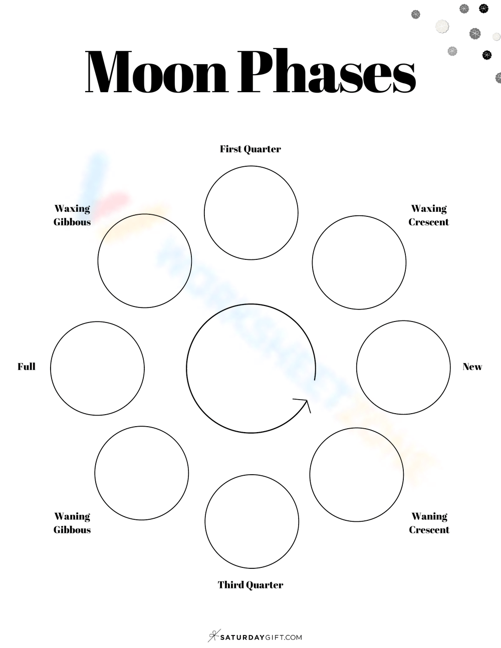 Printable Lunar Phase Quiz