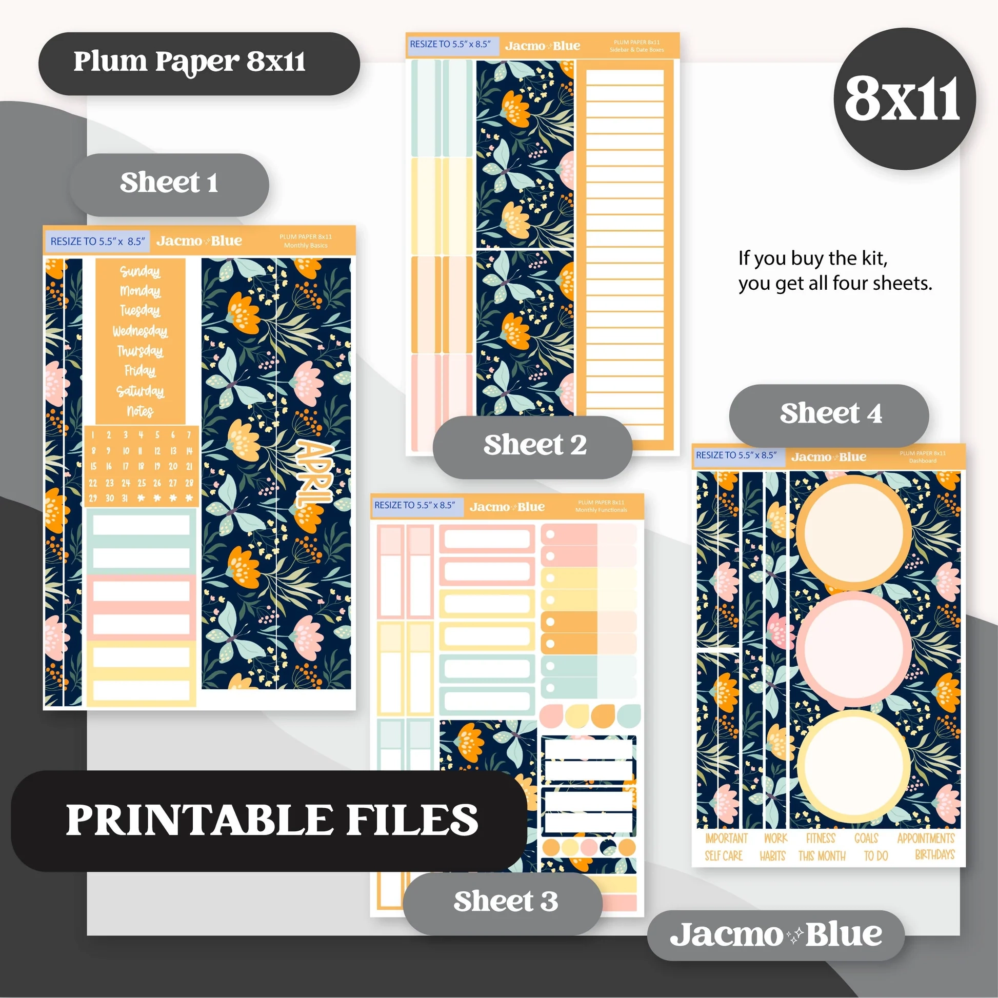 Free Printable Planner Stickers Plum Paper