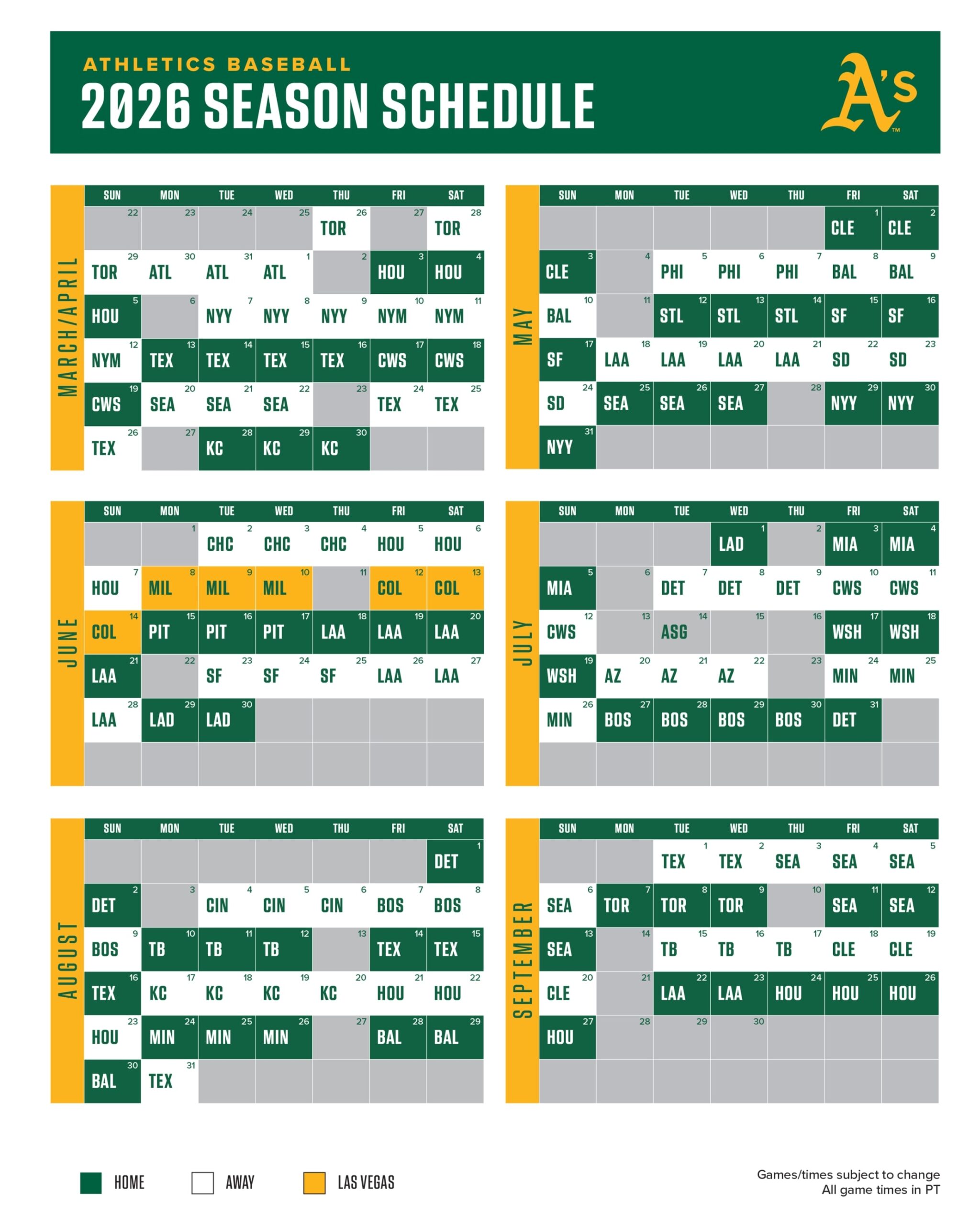 Printable Schedules Athletics Printable Schedules Athletics
