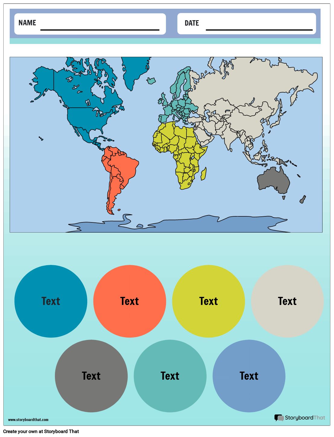Printable World Geography Worksheets Maps And Templates Worksheets Library