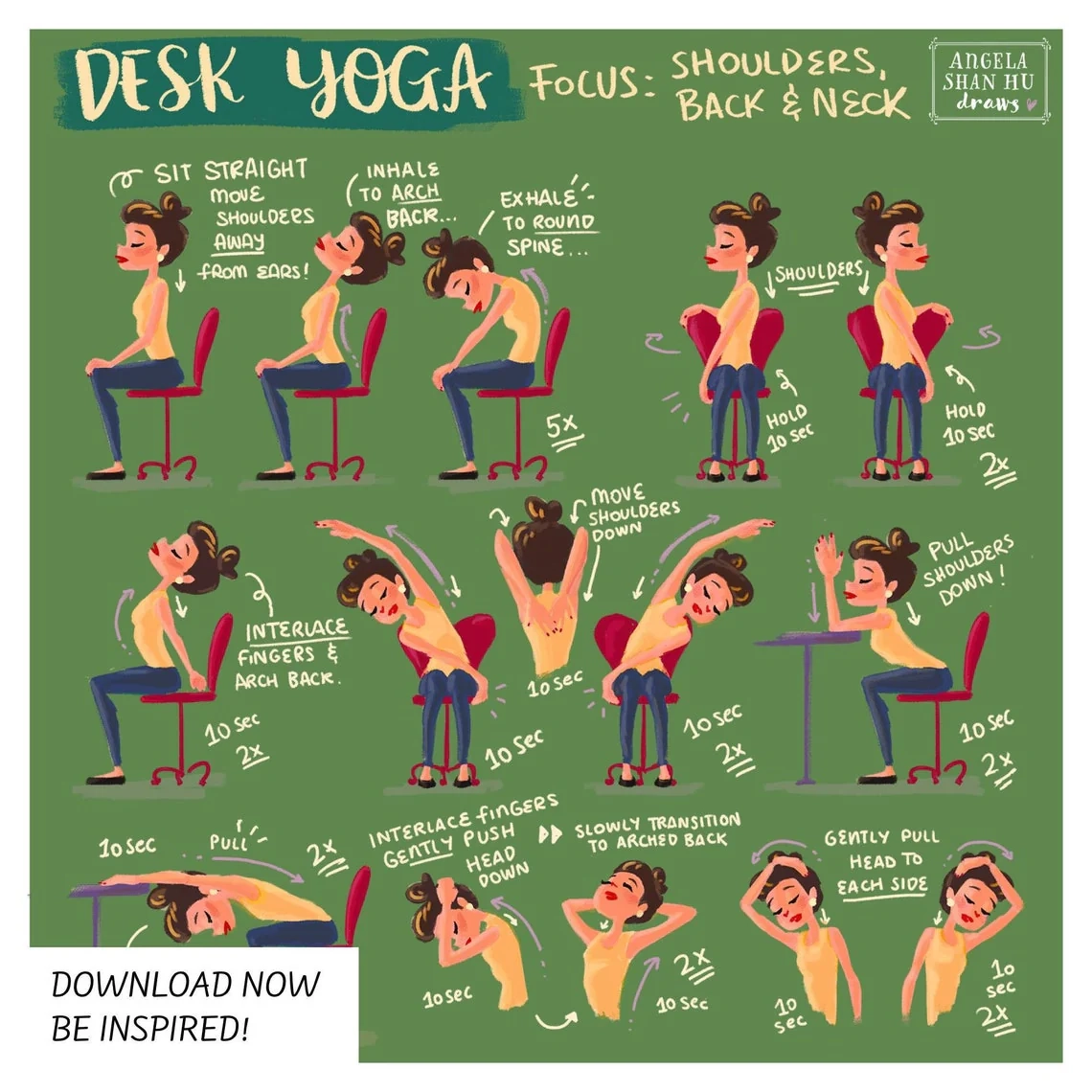 Prints Deskyoga Prints Deskyoga