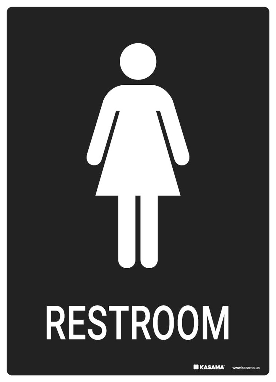 Female Printable Restroom Sign