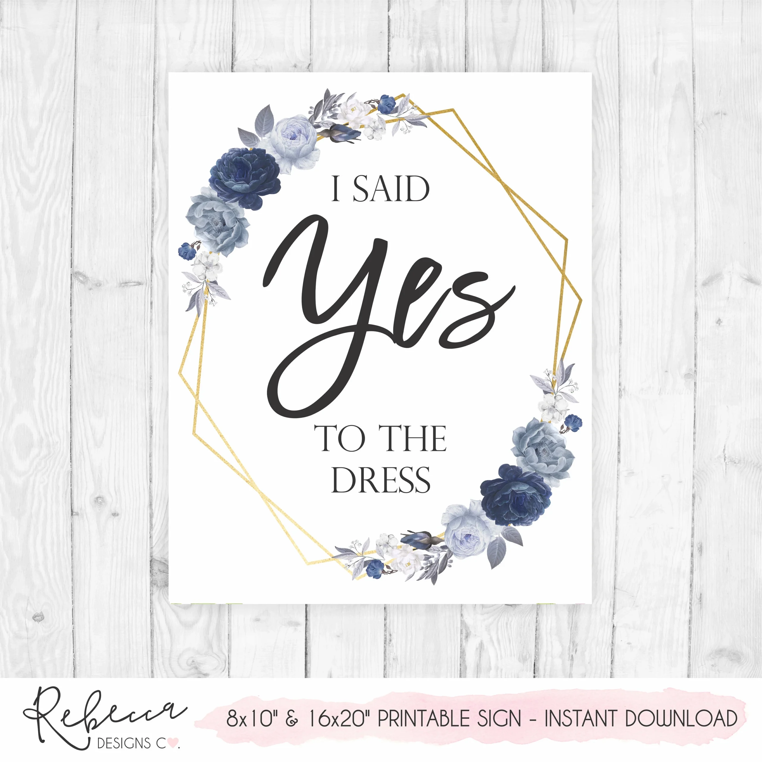 Say Yes To The Dress Sign Printable Sign I Said Yes To The Dress Sign Wedding Dress Shopping Bridal Boutique Sign Bridal Dress Shopping 330 Etsy