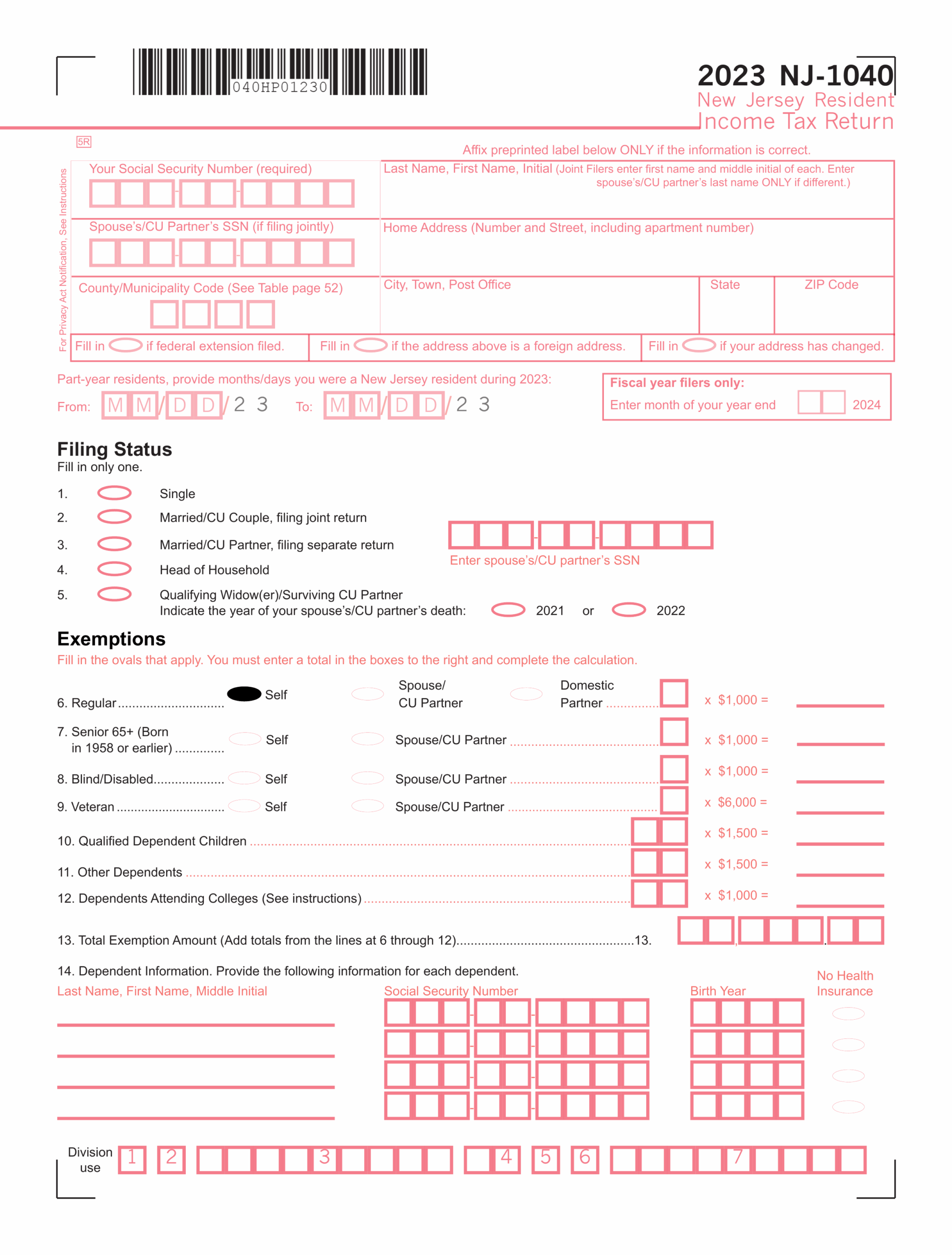 Form 1040 Schedule D Printable
