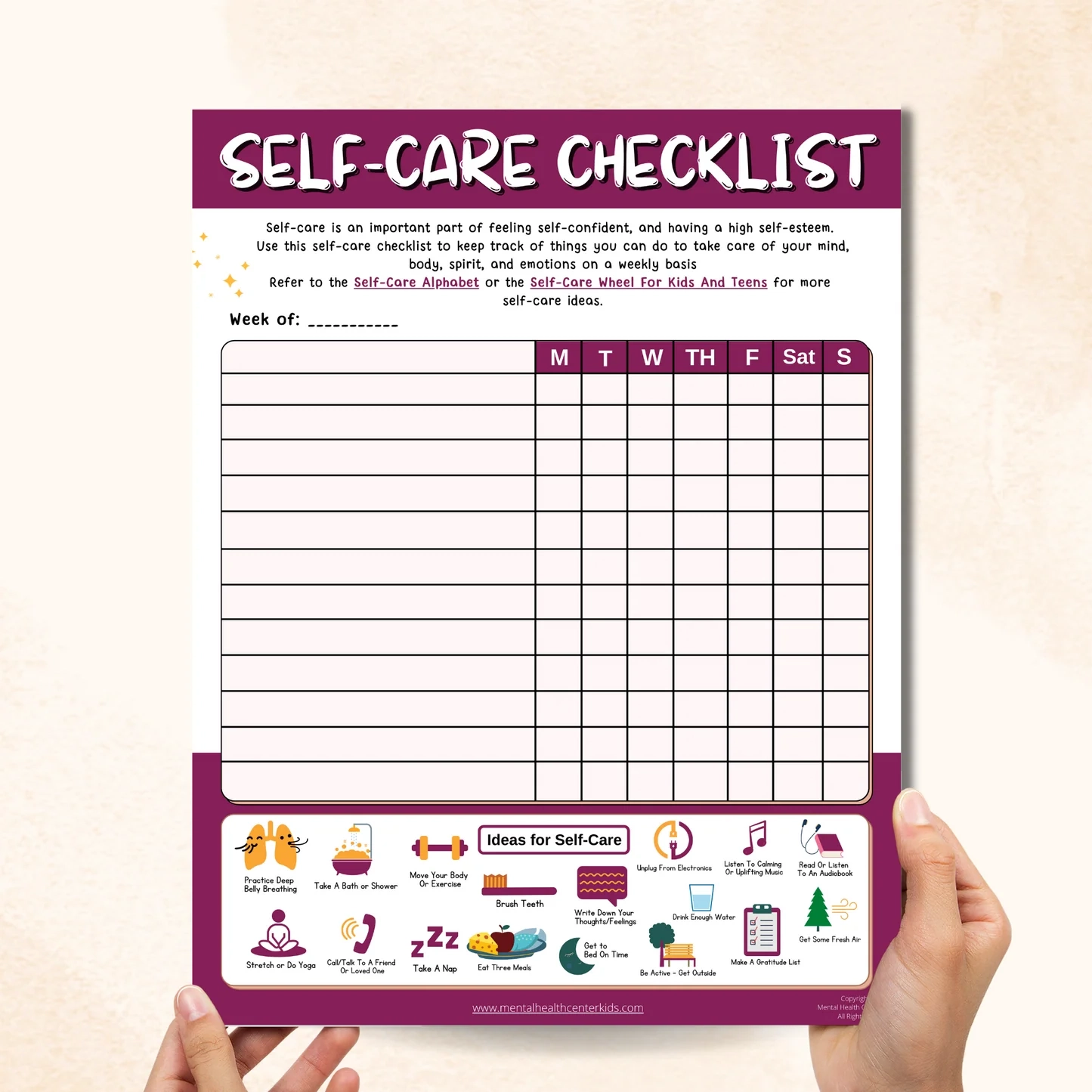 Free Printable Self Esteem Quiz