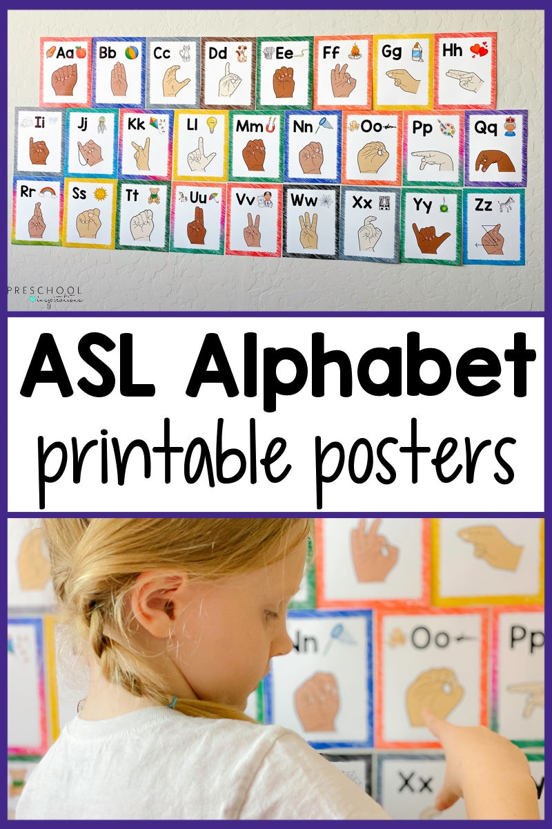 Printable Childrens Asl Sign Language Book Printable Childrens Asl Sign Language Book