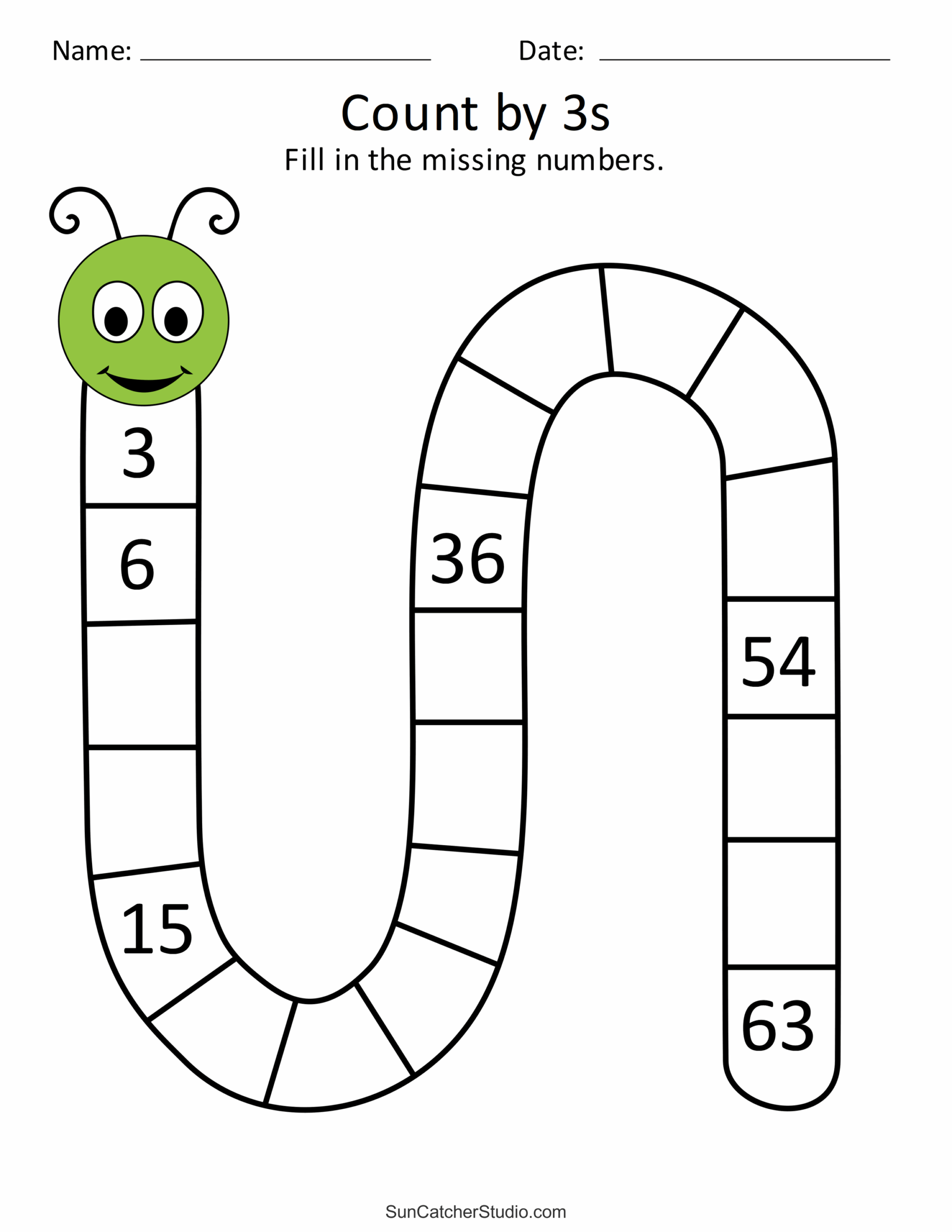 Printable 3 2 1 Sheet Printable 3 2 1 Sheet