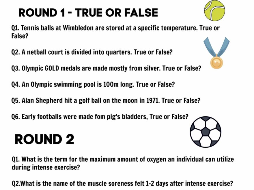 Sport Science Quiz
