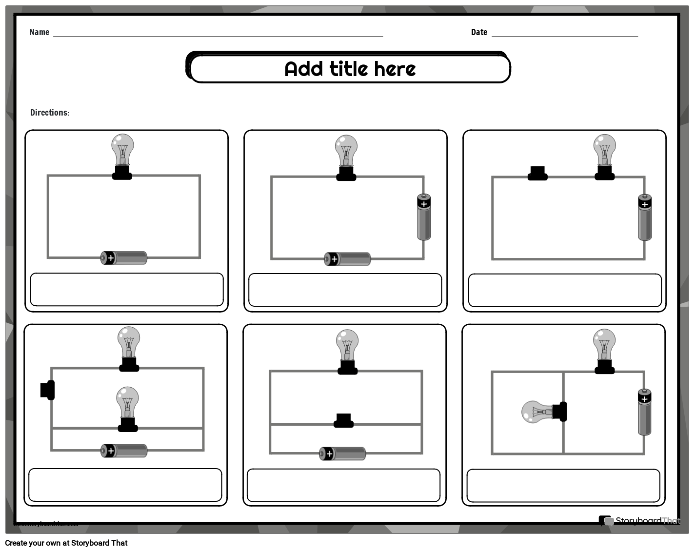 Electricity 4th Grade Science Quiz Printable