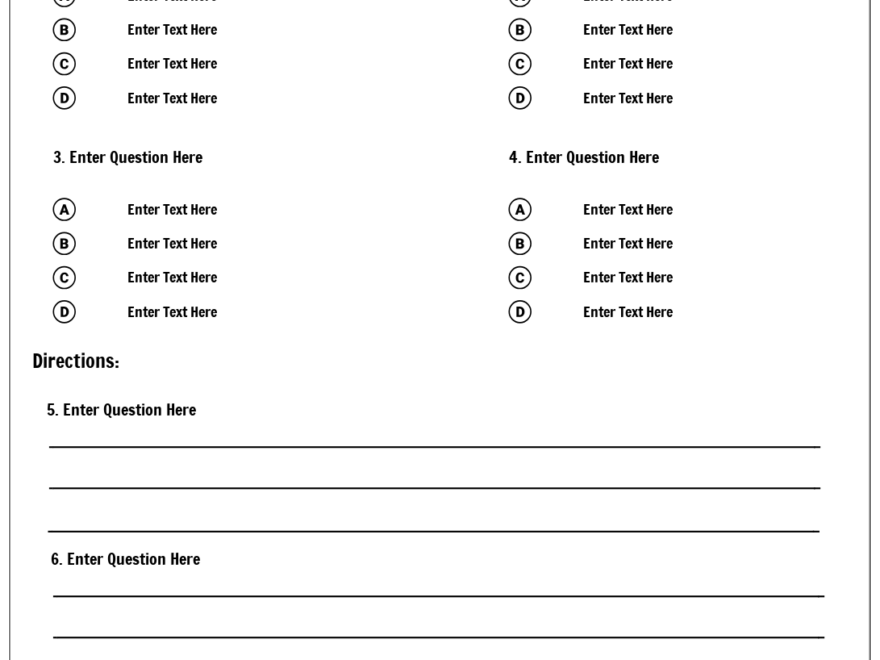 Storyboard That Free Quiz Maker Templates For Teachers