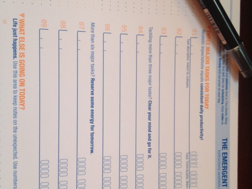 Techniques To Try Use The Emergent Task Planner Procrastination Coach