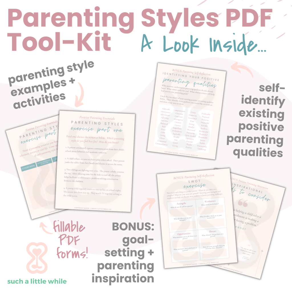 Parenting Styles Printable Quiz With Explanation