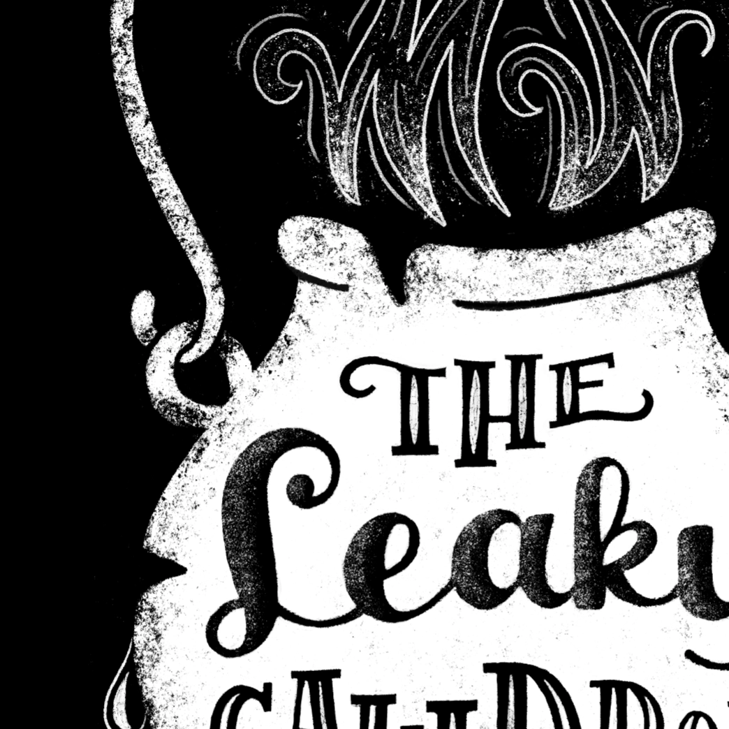 Leakey Cauldron Sign Printable
