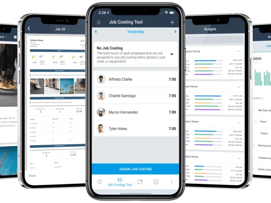Time Card App For Field Employees GPS Time Tracking Busybusy