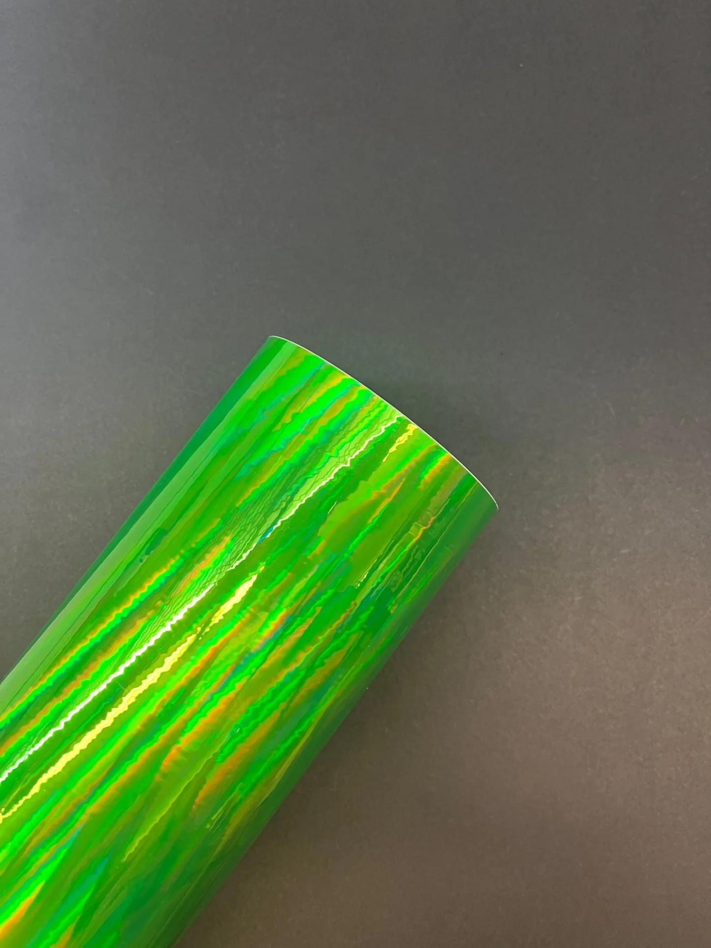 TrueCut Fluorescent Green Holographic Adhesive Vinyl Blue Ridge Sign Supply Inc