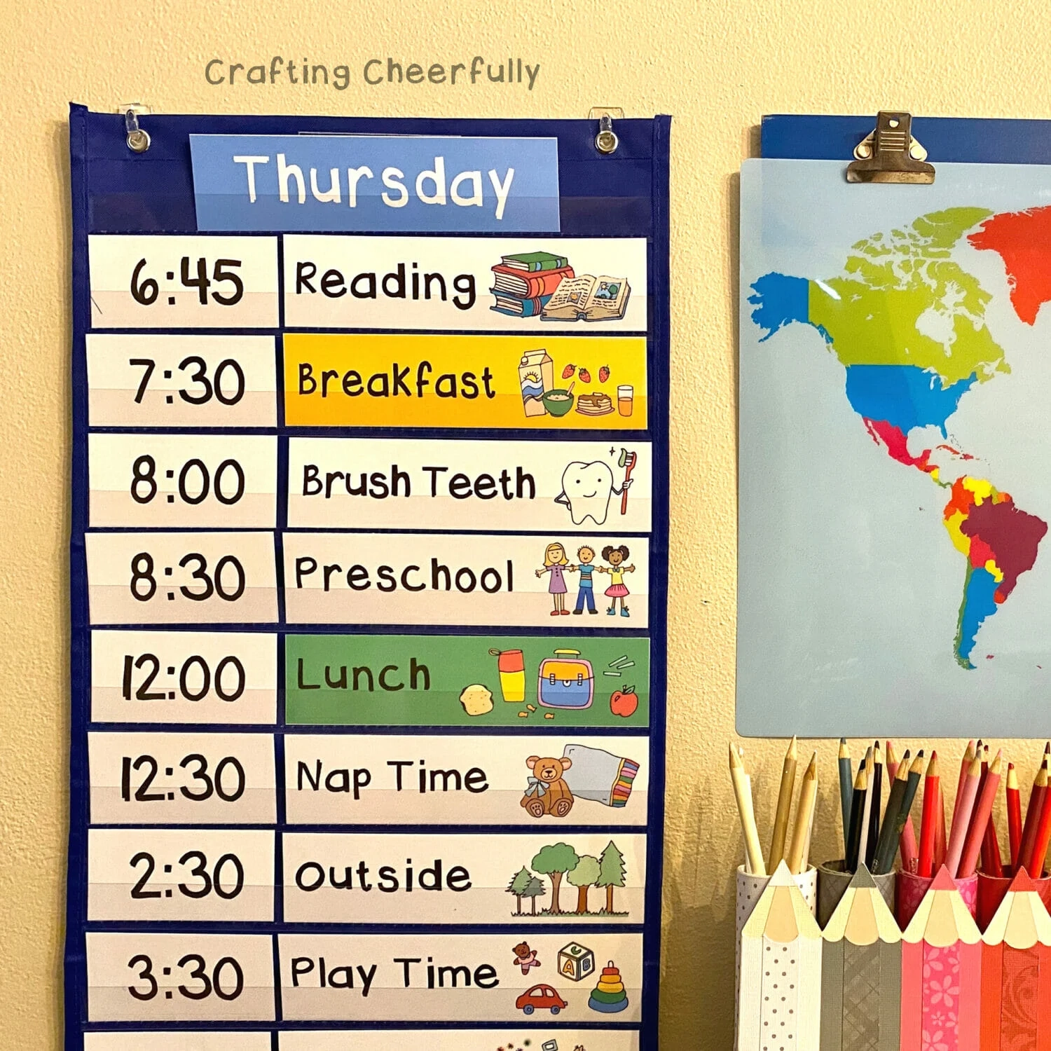 Printable Daily Schedule For Preschool Classroom Printable Daily Schedule For Preschool Classroom