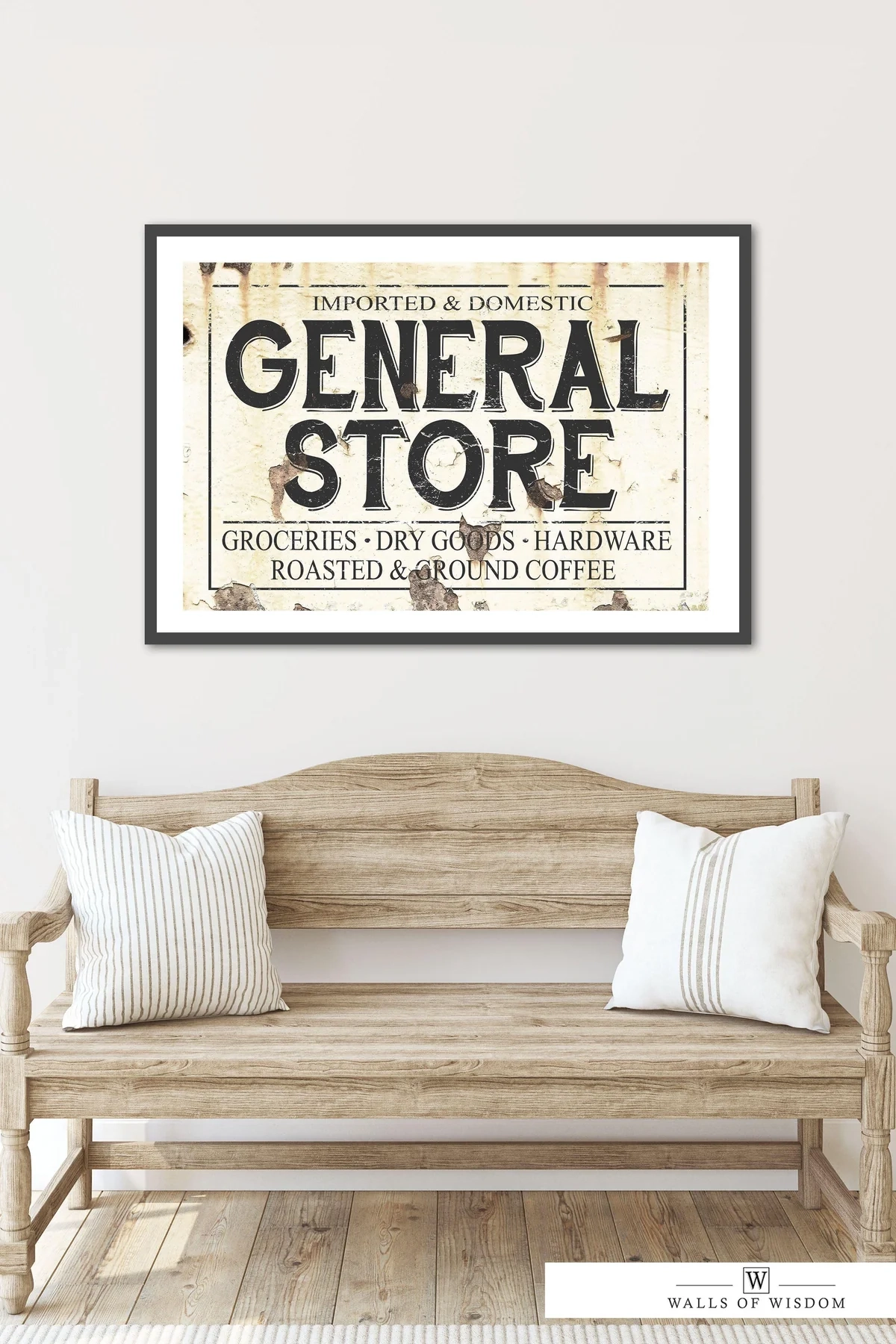 Walls Of Wisdom Large Wall Art Murals Rustic Western Decor