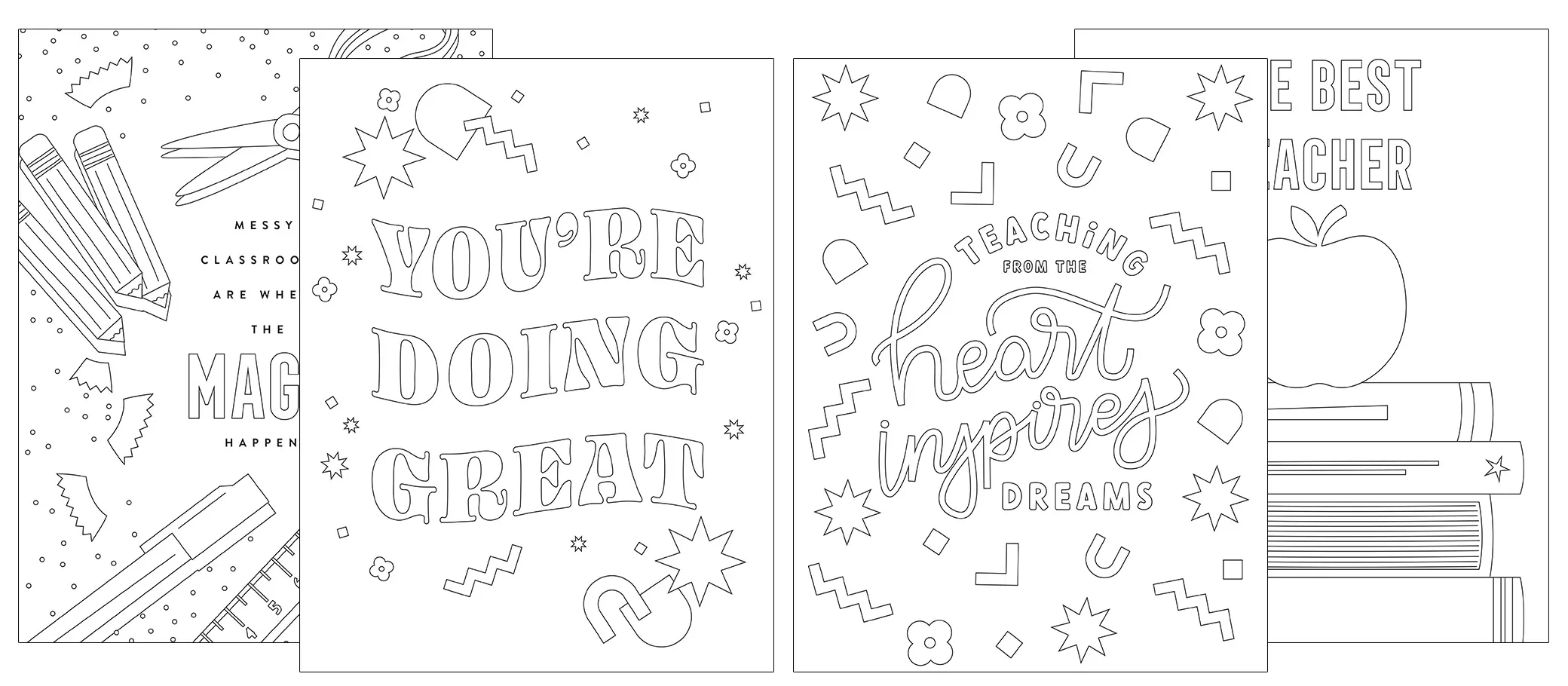 Free Printable Coloring Planner