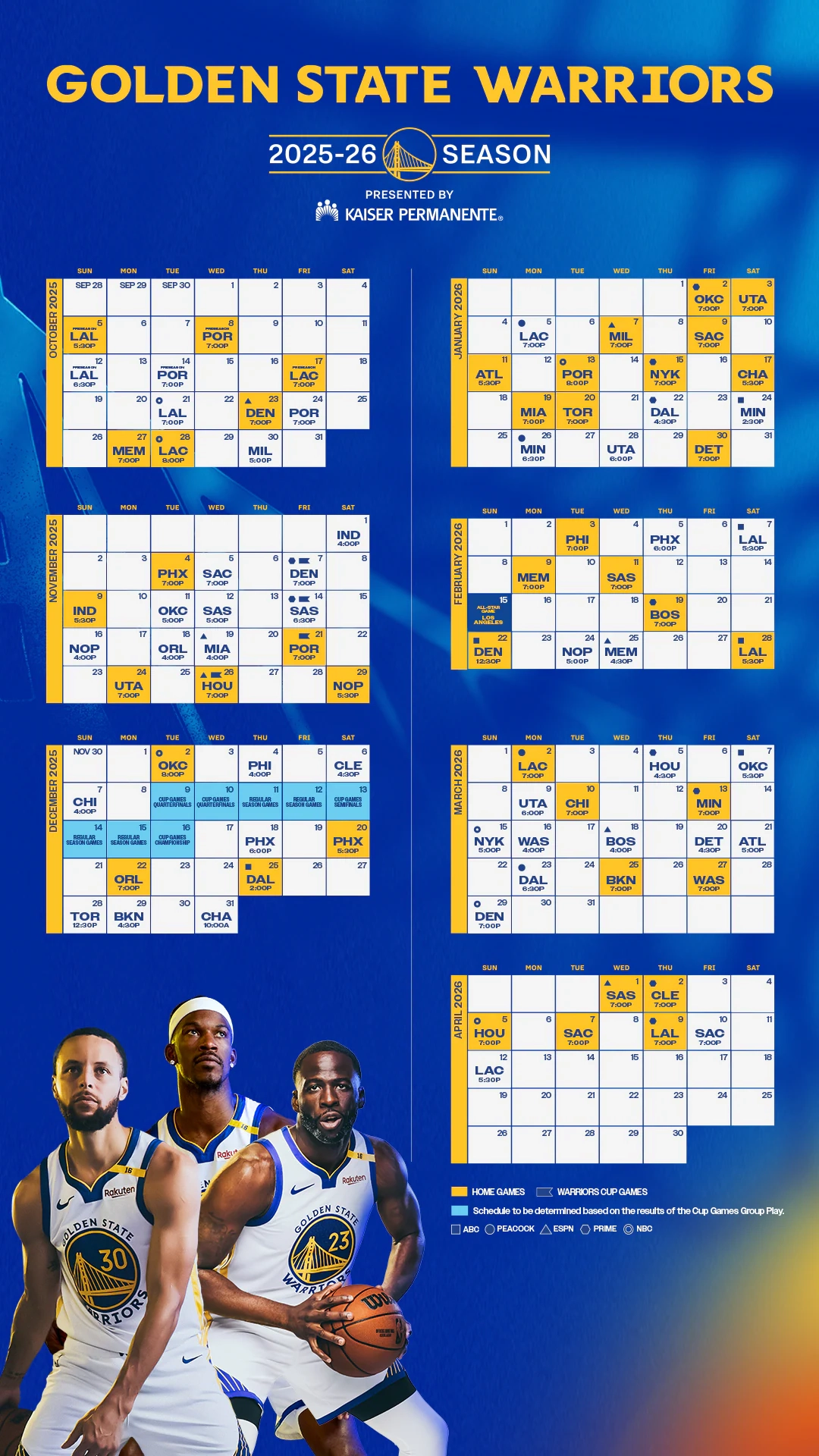 Nba 2026 Printable Tv