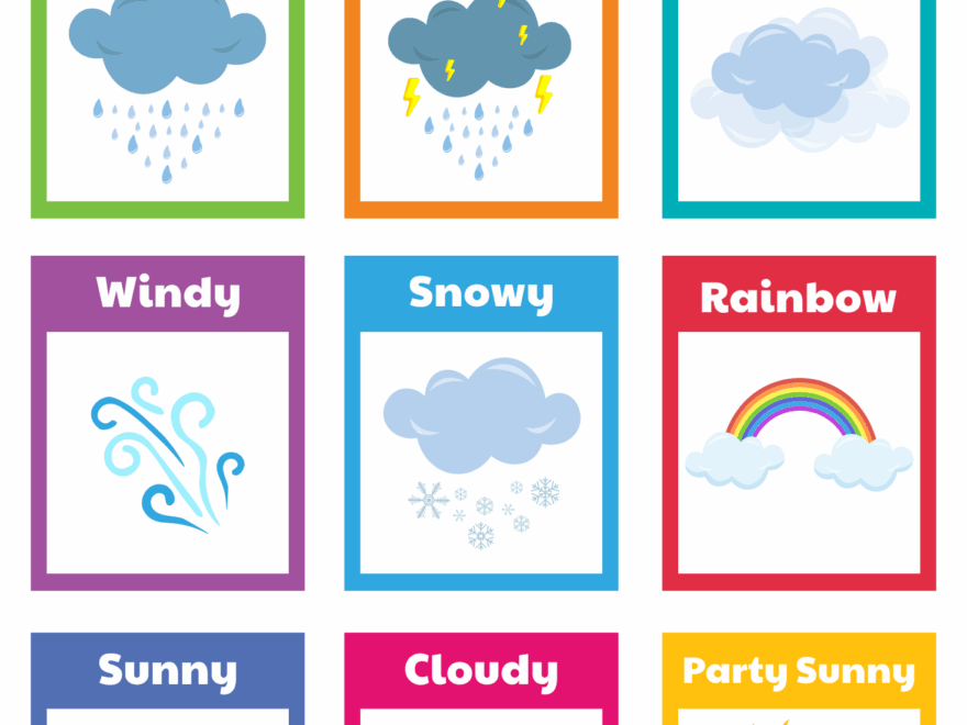 Weather Chart For Kindergarten 10 Free PDF Printables Printablee
