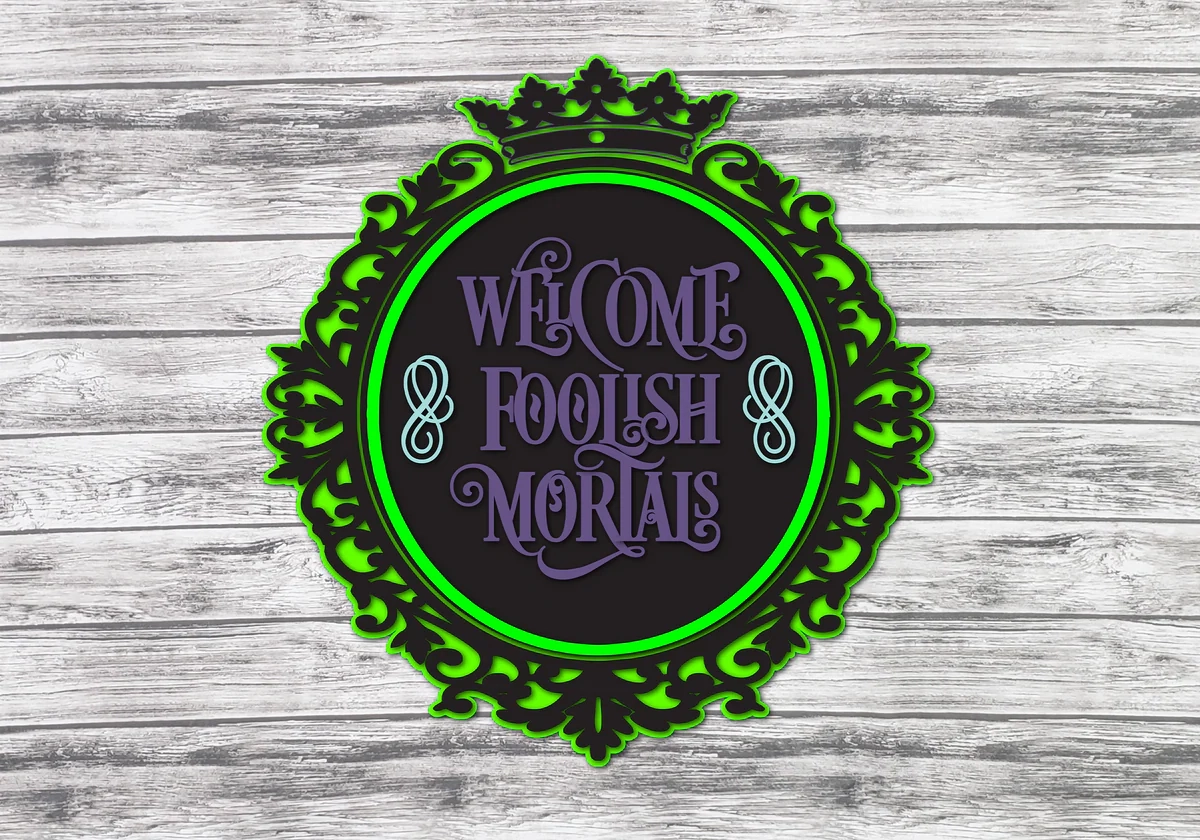 Haunted Mansion Sign Printable