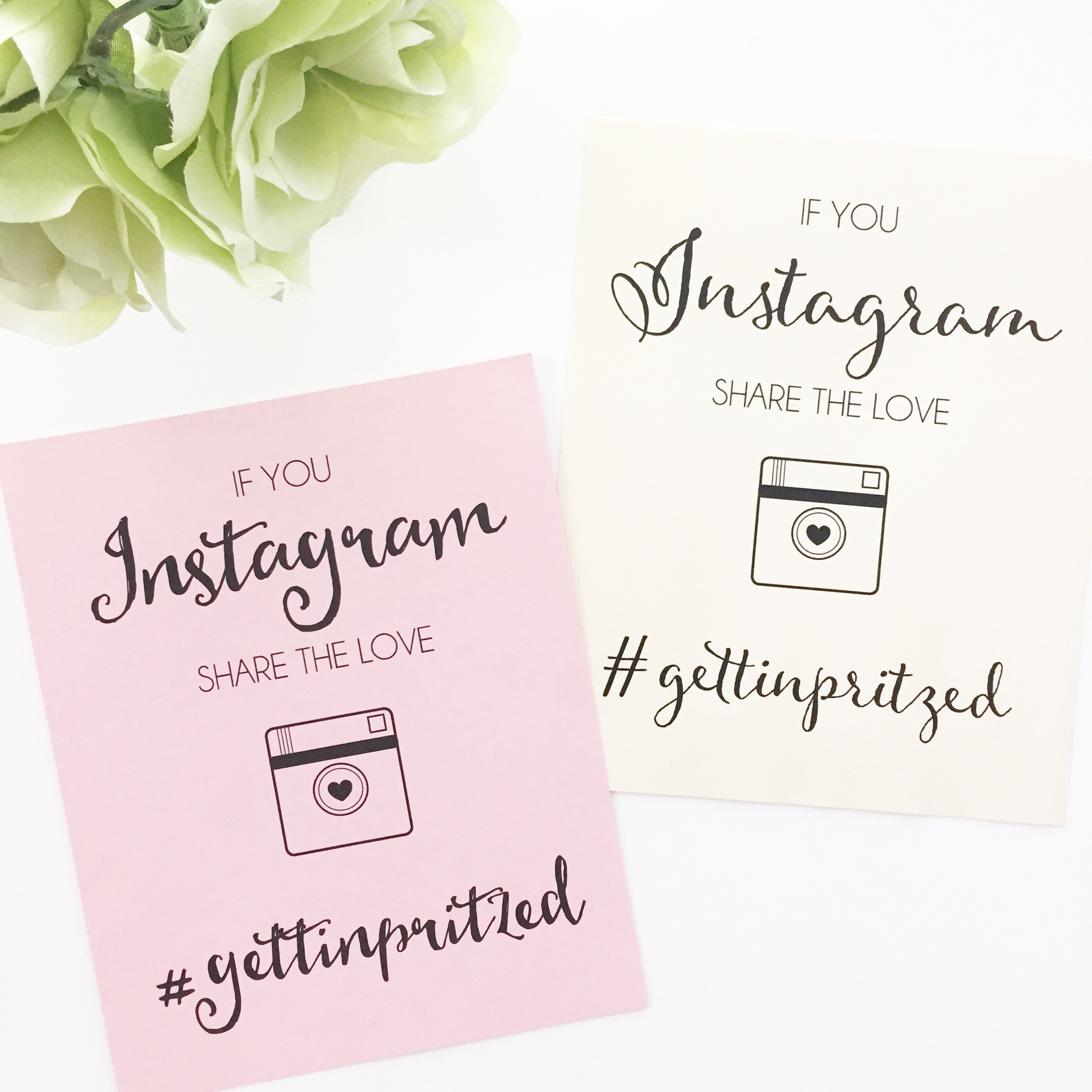 If You Instagram Sign Free Printable