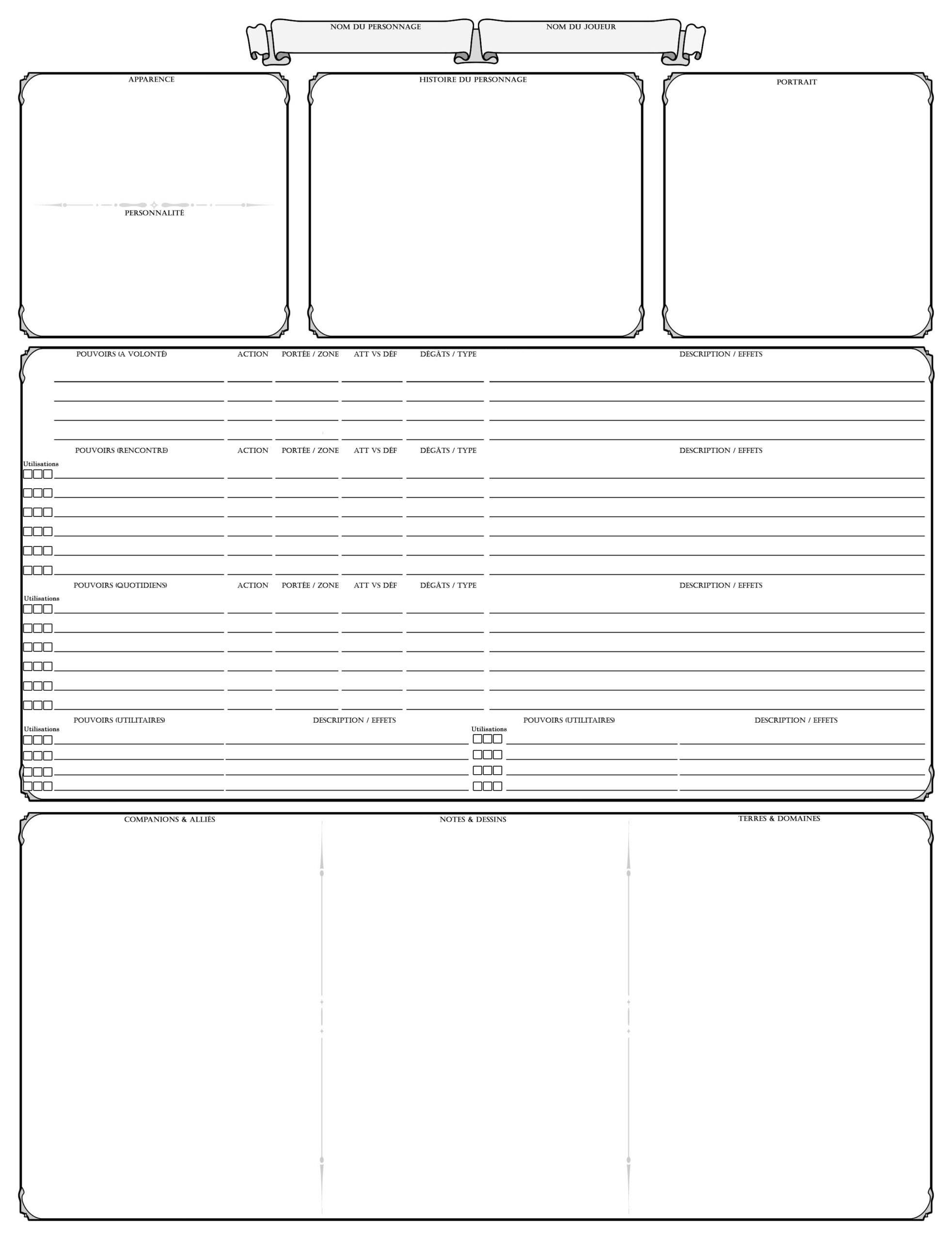 Zio s 2 page Character Sheet for Double sided Print EN World D D Tabletop RPG News Reviews
